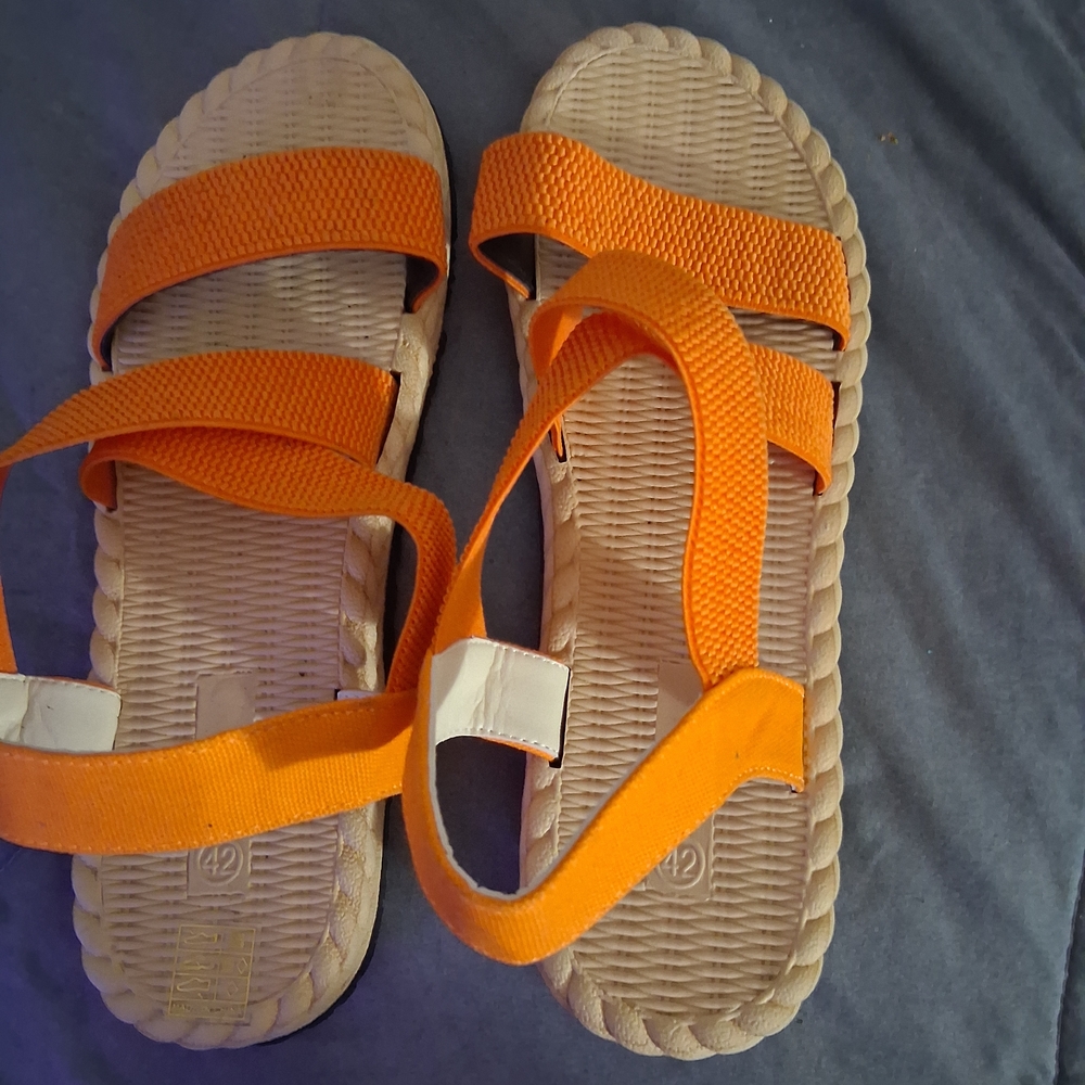 SHEIN Orange Women's Sandals